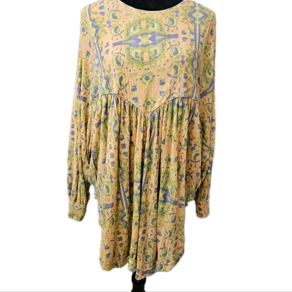 Free People Vibrant Floral Blouse - Picture 4 of 16